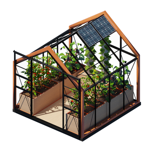 Yield “I have a garden and I want to actually use it” (Size M) greenhouse unit